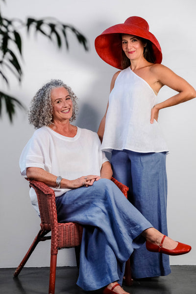 1373 Soft Top Linen Pants FD