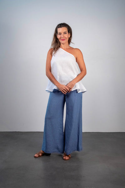 1373 Soft Top Linen Pants FD