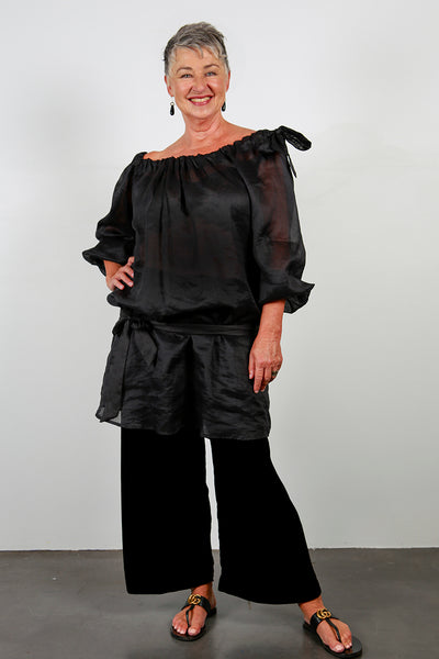 1373 Soft Top Linen Pants