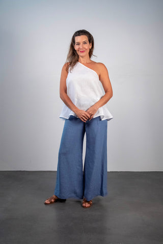 1373 Soft Top Linen Pants FD